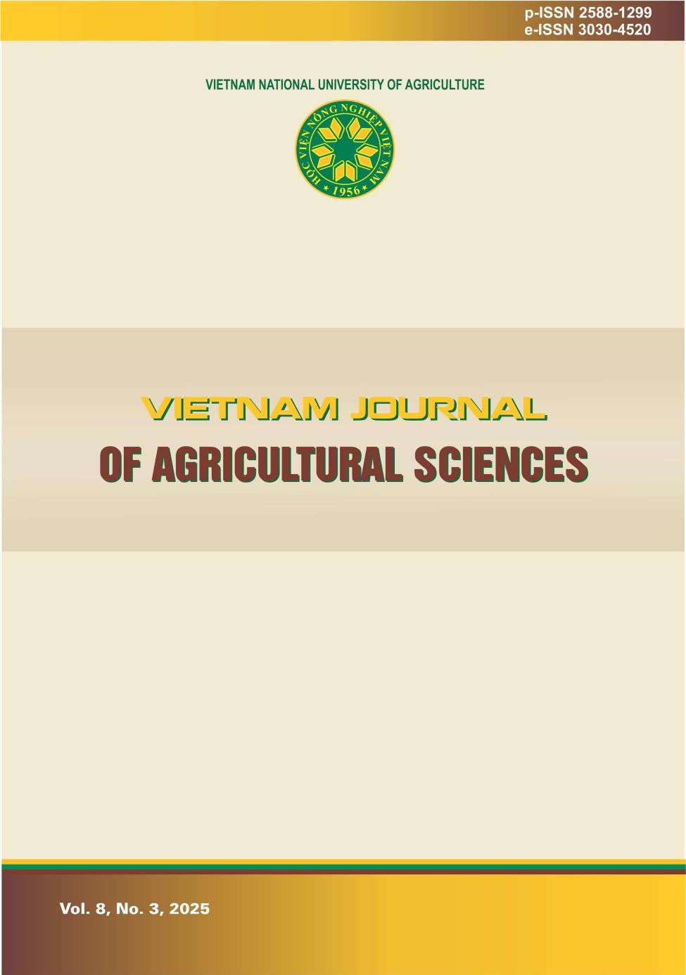 					View Vol. 8 No. 3 (2025): Vietnam Journal of Agricultural Sciences
				